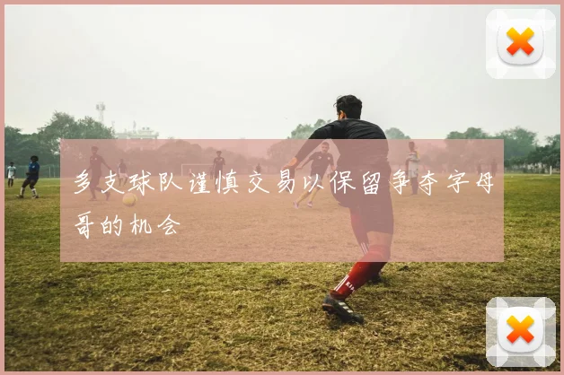 多支球队谨慎交易以保留争夺字母哥的机会